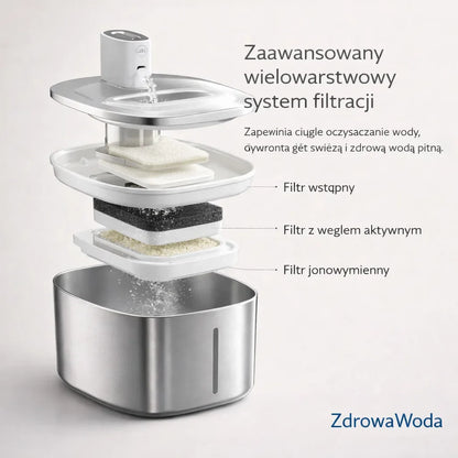 ZdrowaWoda – Kot pije więcej sam