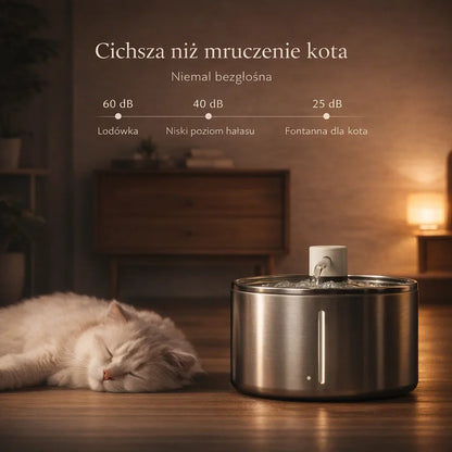 ZdrowaWoda – Kot pije więcej sam
