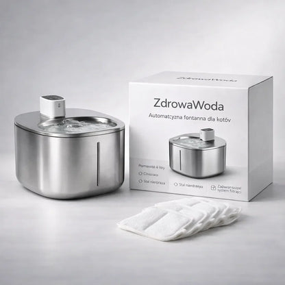 ZdrowaWoda – Kot pije więcej sam