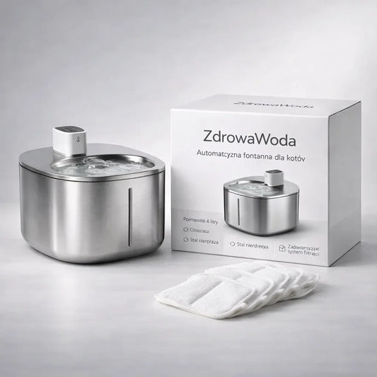 ZdrowaWoda – Kot pije więcej sam