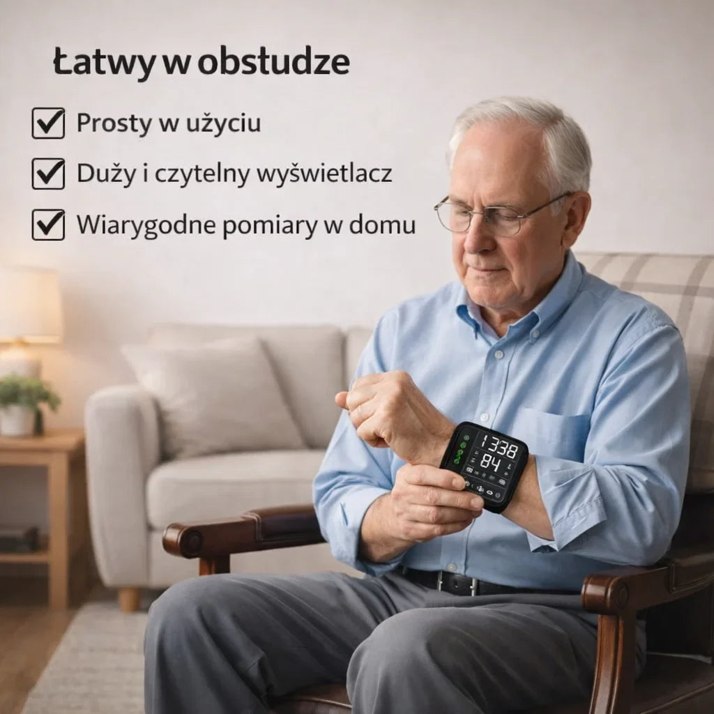 SpokojnyPomiar – Kontrola ciśnienia w kilka sekund